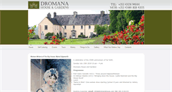 Desktop Screenshot of dromanahouse.com